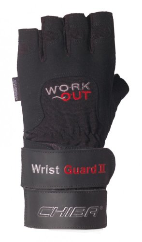 Chiba Herren Handschuh Wristguard II, Schwarz, XS von Chiba