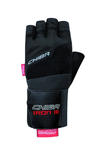 Chiba Iron III Trainingshandschuhe, schwarz, XS von Chiba