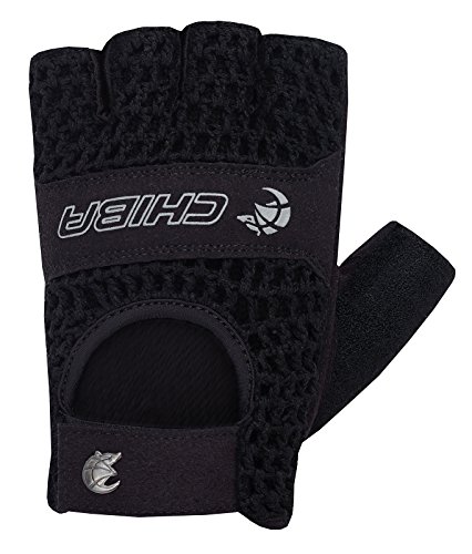 Chiba Retro Handschuhe, schwarz, S von Chiba