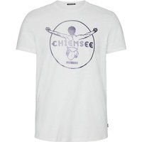 CHIEMSEE T-Shirt mit changierendem CHIEMSEE Printrint - GOTS zertifiziert von Chiemsee