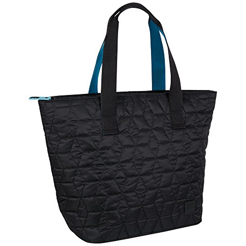 Chiemsee Damen Handtasche Quilted Shopper, Black, 34 x 20 x 36 cm, 24 Liter von Chiemsee