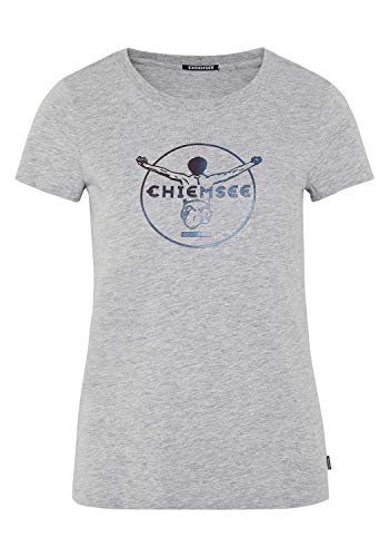 Chiemsee Damen T-Shirt, Neutr. Gray, XS von Chiemsee