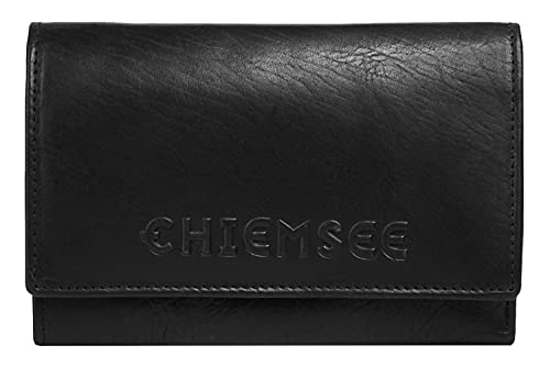 Chiemsee Geldbörse Echt Leder schwarz Damen - 021124 von Chiemsee
