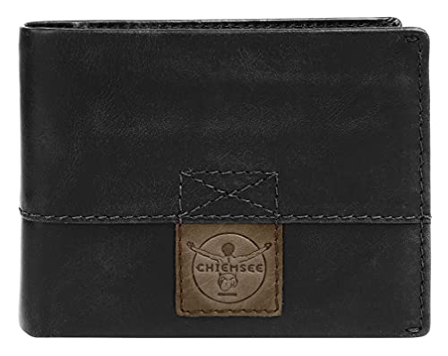 Chiemsee Geldbörse Echt Leder schwarz Herren - 021131 von Chiemsee