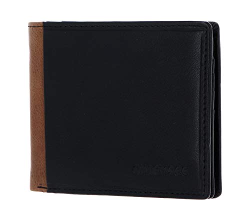 Chiemsee Houston RFID Wallet with Flap Black/Cognac von Chiemsee