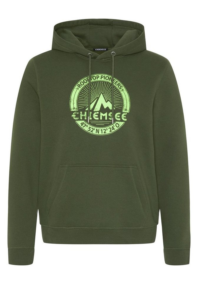 Chiemsee Kapuzensweatshirt Hoodie mit Label-Mountain-Motiv 1 von Chiemsee