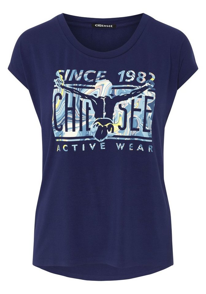 Chiemsee Print-Shirt T-Shirt im Label-Look 1 von Chiemsee