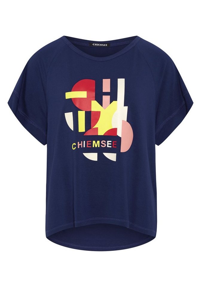 Chiemsee Print-Shirt T-Shirt im geometrischen Logo-Design 1 von Chiemsee