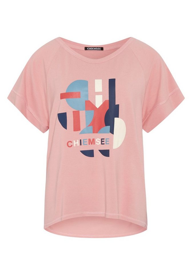 Chiemsee Print-Shirt T-Shirt im geometrischen Logo-Design 1 von Chiemsee