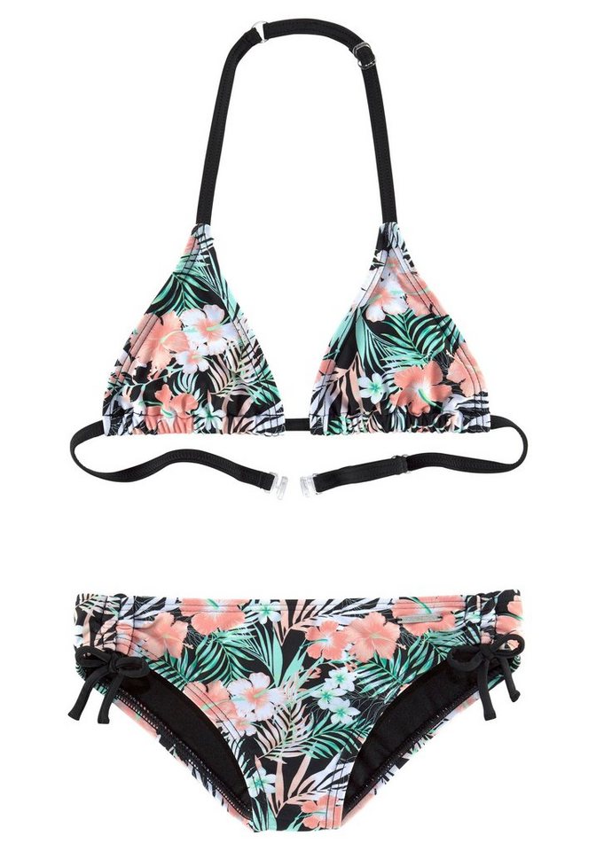 Chiemsee Triangel-Bikini mit floralem Design von Chiemsee