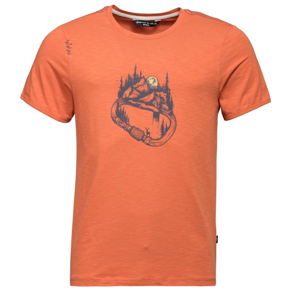 Chillaz - Carabiner Forest - T-Shirt Gr L;M;S;XL;XXL rot von Chillaz