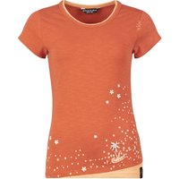 Chillaz Fancy Little Dot T-Shirt Damen rost rot Gr. M von Chillaz