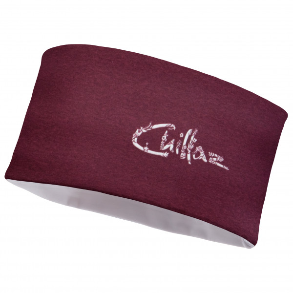 Chillaz - Floral Logo Headband - Stirnband Gr One Size rot von Chillaz