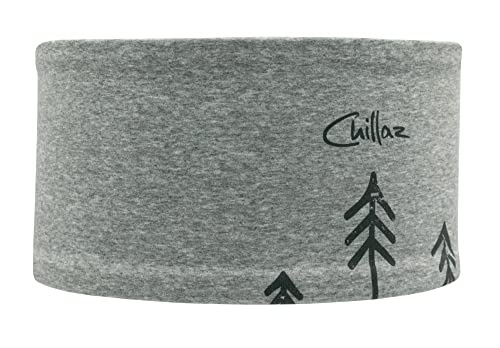 Chillaz Forest Headband Grau - Elastisches bequemes Stirnband, Größe One Size - Farbe Grey Melange von Chillaz