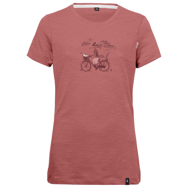 Chillaz - Kid's Gandia Tyrolean Trip - T-Shirt Gr 140 rot/rosa von Chillaz