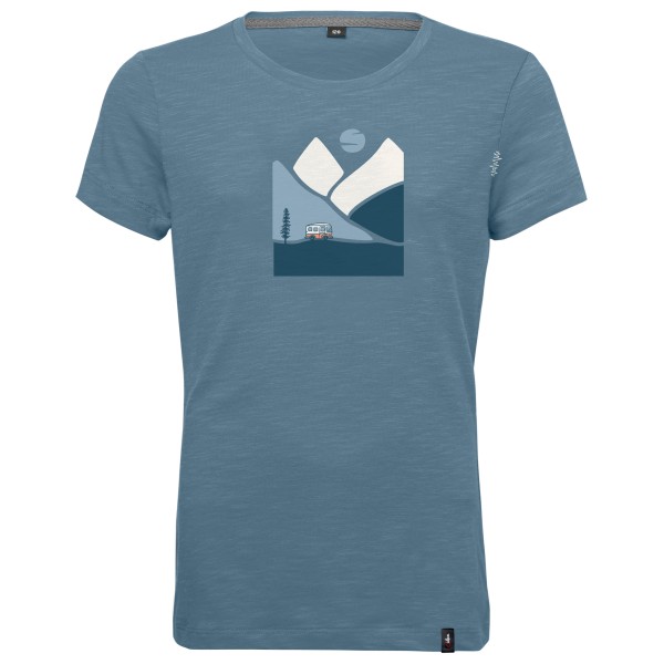 Chillaz - Kid's Mountain Trip - T-Shirt Gr 116;128;140 blau/grau von Chillaz
