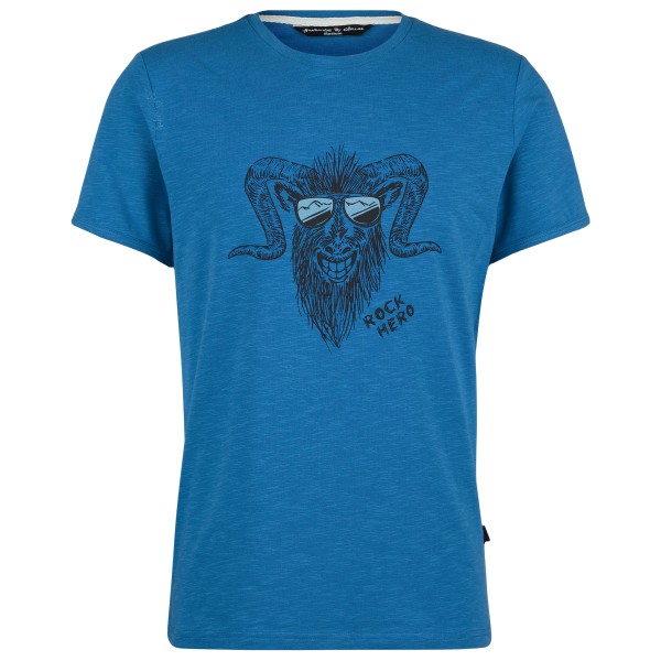 Chillaz - Rock Hero Bergfreunde - T-Shirt Gr M blau von Chillaz