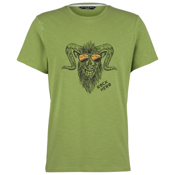 Chillaz - Rock Hero Bergfreunde - T-Shirt Gr M grün von Chillaz