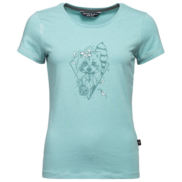 Chillaz - Women's Gandia Little Bear Heart - T-Shirt Gr 36 türkis/blau von Chillaz