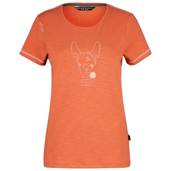 Chillaz - Women's Happy Alpaca Bergfreunde - T-Shirt Gr 32 orange von Chillaz