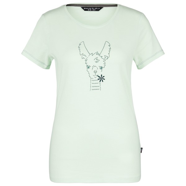 Chillaz - Women's Happy Alpaca Bergfreunde - T-Shirt Gr 32 weiß von Chillaz