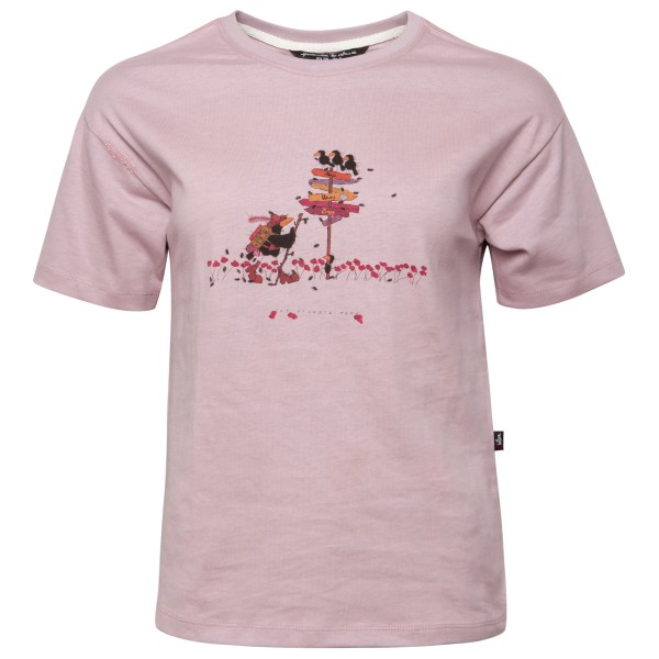 Chillaz - Women's Leoben Pilgrem - T-Shirt Gr 34 rosa/lila von Chillaz