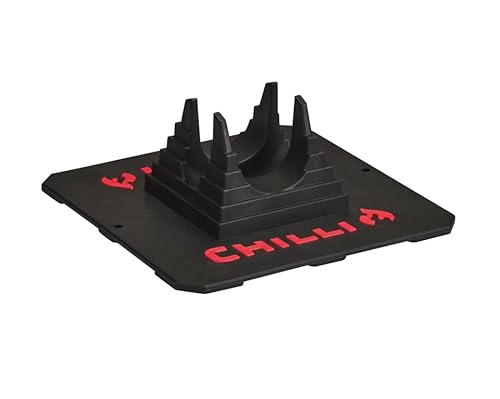Chilli Pro Scooter™ Ständer für Chilli Stuntscooter I Halter zum Abstellen von Stunt-Scooter I Radgröße 100-125mm (Black/Red) von Chilli Pro Scooter