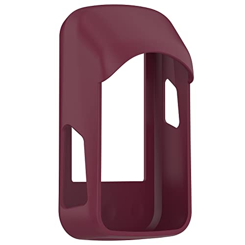 Chofit Hüllen kompatibel mit Wahoo ELEMNT BOLT V2 Hülle, weiche Silikon-Schutzhüllen Cover Schutzhülle Zubehör für Wahoo ELEMNT BOLT V2 (Weinrot) von Chofit