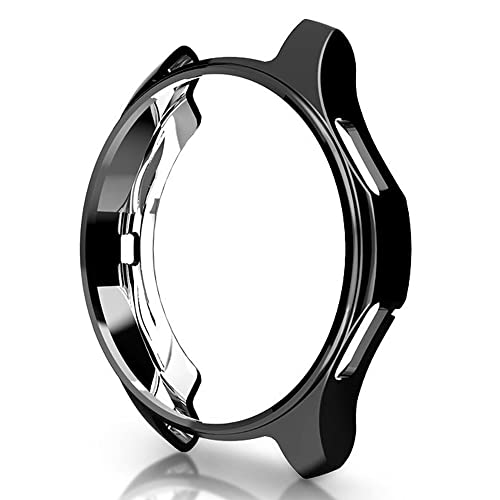 Chofit Schutzhülle kompatibel mit Samsung Galaxy Watch 42 mm Hüllen, weiche TPU-beschichtete Stoßstangen-Abdeckung für Galaxy Watch 42 mm SM-R810 (schwarz) von Chofit