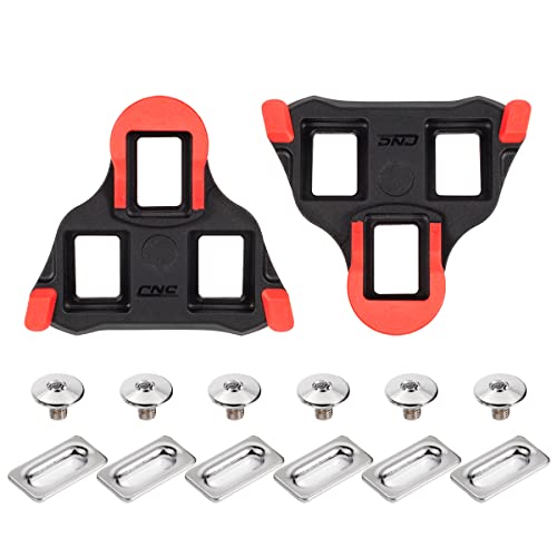 Chooee Road Bike Pedal Plates Cleats Compatible with Shimano SPD SL SM-SH10 von Chooee