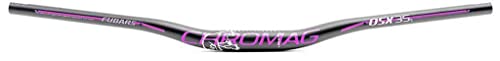Chromag Fubars OSX 35 Mountainbike/MTB/Cycle/VAE/E-Bike, Schwarz/Violett, 35mm DH 25mm Rise 810mm von Chromag
