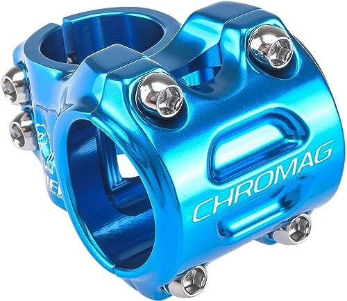 Chromag HiFi 35 Vorbau für Mountainbike/MTB/VAE/E-Bike, Durchmesser 35 mm, Unisex, Blau von Chromag