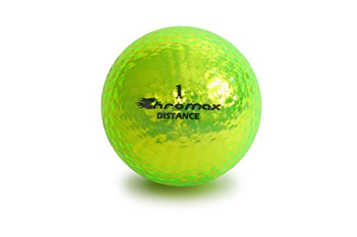 Chromax High Visibility Distance Golf Balls 6-Pack - Green von Chromax