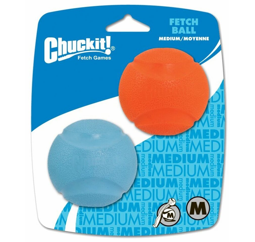 Chuckit Tierball Fetch Ball M 6 cm 2 Pack von Chuckit