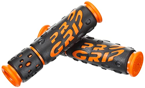Cicli Bonin Unisex-Adult Griffe MTB PROGRIP SCHWARZ 953, Orange/Shwarz, One Size von Cicli Bonin