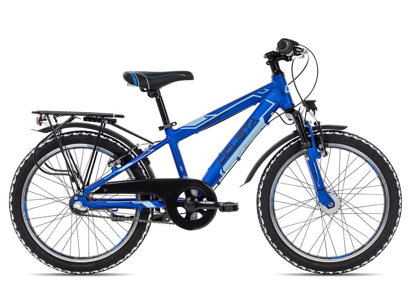 Ciclista Kinderfahrrad Adventure 3 20, 3 Gang Shimano Nexus 3 Rücktritt Schaltwerk, Nabenschaltung Rücktritt, Kinderfahrrad 20 Zoll blau von Ciclista