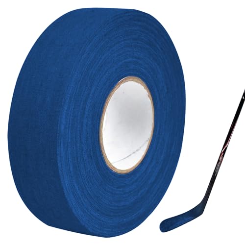 Cimown Hockey Hockey-Band,Hockey Tape,Self Adhesive Hockey Stick，Rutschfestes Hockey Griffband,Geeignet für Golf-, Tennis-, Badmintonschläger (Dunkelblau,2.5cm*25m) von Cimown