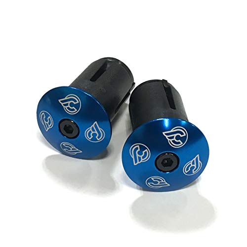 Cinelli Unisex Bar End Expander Plugs blau Universal von Cinelli