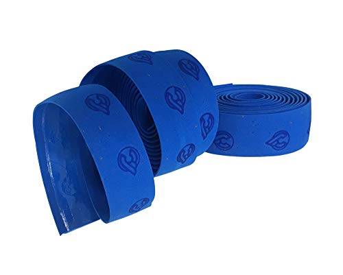 Cinelli Unisex – Erwachsene Gel Ribbon Lenkerband, blau, One Size von Cinelli