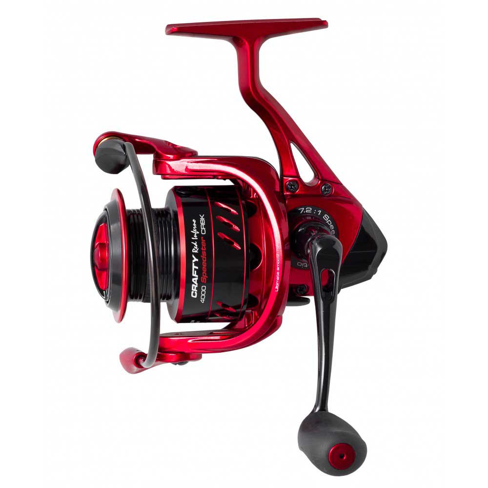 Cinnetic Crafty Red Inferno Crbk Egging Spinning Reel Rot 2500 von Cinnetic