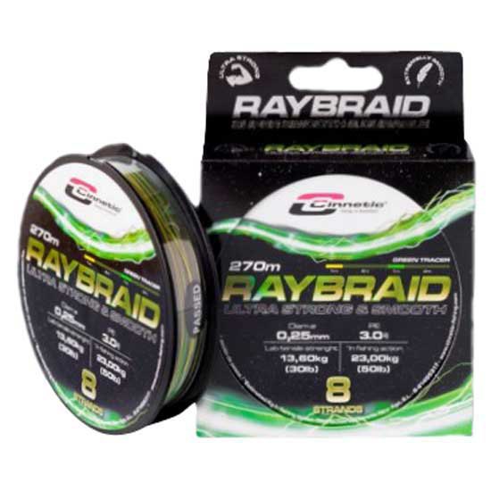 Cinnetic Raybraid 8 200 M Braided Line Golden 0.180 mm von Cinnetic