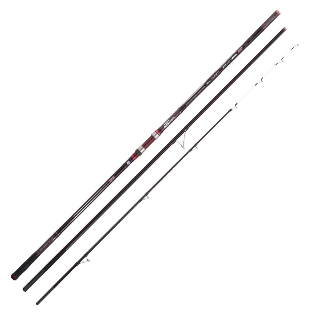 Cinnetic Raycast Red Fire St 45° Flexi Tip Hybrid Surfcasting Rod Silber 4.25 m / 125-250 g von Cinnetic