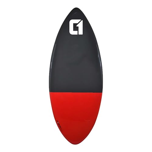 Circle One Skimboard EPS Epoxy Fiberglas, 132 cm, Rot von Circle One