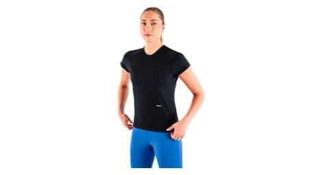 damen kurzarmtrikot running circle get ready schwarz von Circle