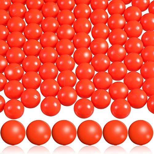 150 Stück 68 Kal Paintballs Solid Balls 68 Breaker Balls Hartes Nylon Paintball für Schießtraining Übung (Orange) von Civaner