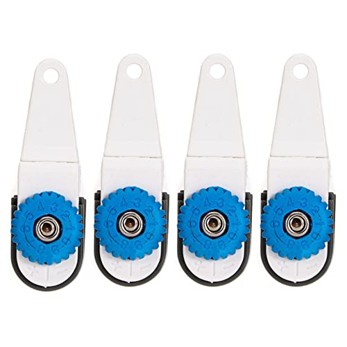 ClAZTyict 4X Planer Board Gepolsterter Release Clip Downrigger Angelschnur Release Snap Stacker Trolling Release Clips 6,2 x 1,9 x 2,6 cm von ClAZTyict