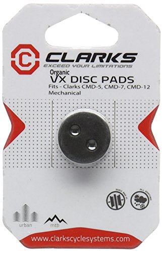 Clarks Organische Bremsbeläge für CMD-Mechanische Bremsen, grau von Clarks