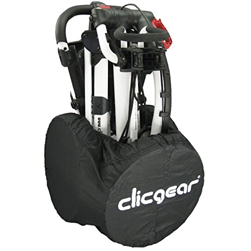 Longridge CGWC01 Clicgear Golf Trolley Radabdeckungen, Schwarz, Groß von Clicgear