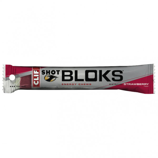 Clif Bar - CLIF Shot Bloks Strawberry Gr 60 g von Clif Bar