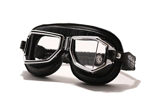 Climax Brille 513 SNP chrom Motorrad Brille von Climax